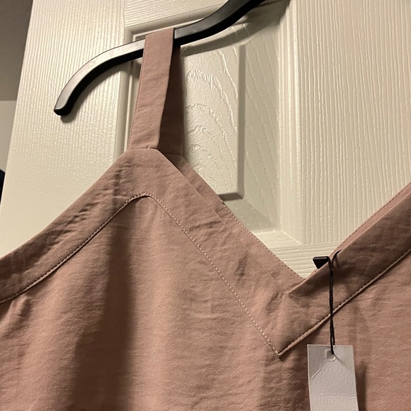 Naked Zebra Dusty Rose V-Neck Wide-Strap Camisole - Picture 4 of 9